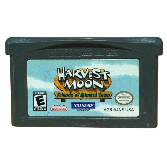 Nintendo Harvest Moon Friends of Mineral Town Gameboy Advance Video Game - Picture 1 of 2